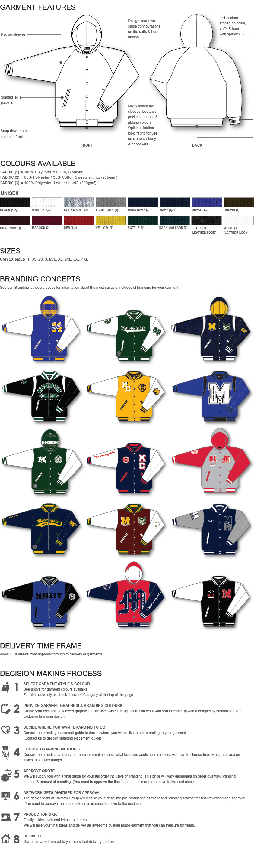 VARSITY-RAGLAN HOODED